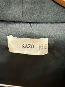 Chic Black Cape Blazer