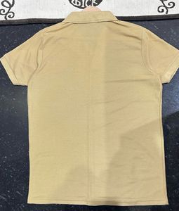 Men's Tan Polo Shirt