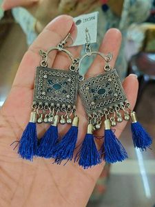 Oxidised Tussal EarRing New