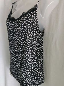 M&amp;S Chic Cami Top with Lace Trim