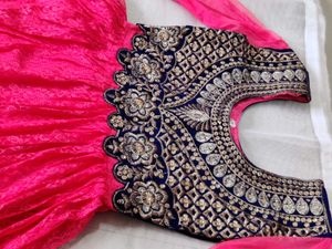 Embroidered Anarkali set