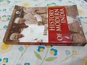History of Modern India by Bipan Chandra