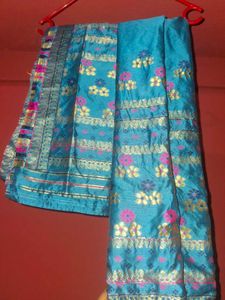 Ethnic Motif Mekhela Chador