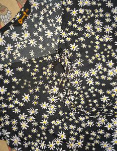 Chic Floral Print A-Line Dress