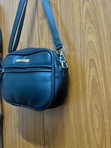 Stylish Black Crossbody Bag