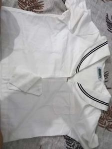 White Striped Shirt