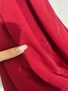 Red One-Shoulder Crop Top