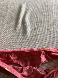 Cute Pear Print Thong