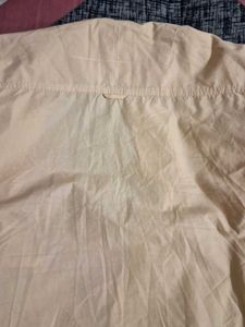 Men's Yellow Casual Shirt