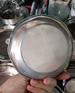 Kitchen dinnerware 🍽️ steel plates set of 6