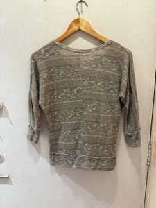 Elegant Striped Knit Top
