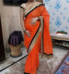 Saree With Readymade Blouse