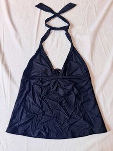 Chic Black Halter Neck Top