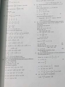 NDA/NA Mathematics Previous Year Solved Papers