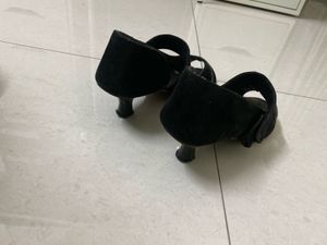 Black Suede Heels
