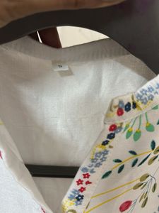 Floral Print Kurta