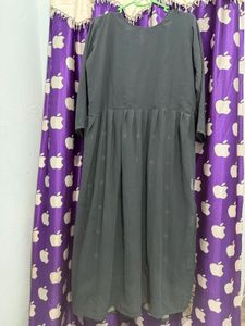 Elegant Embroidered Naira cut Kurta Set