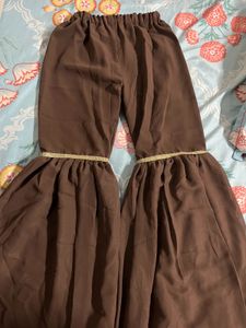🤎 Brown Sharara Set with Dupatta
