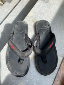 Sparx Black Flip Flops