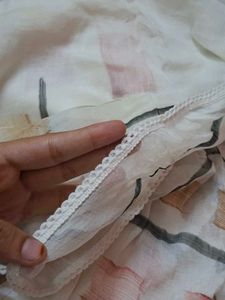 Embroidered Kurta with Mirror Work