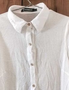 Everest White Collared Shirt