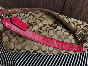 Coach Monogram Shoulder Bag