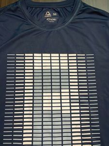 Reebok Men's Navy Graphic T-Shirt
