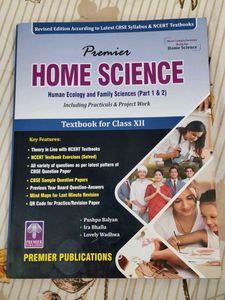Premier Home Science Textbook Class XII