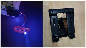 USB Wire Smiley😊 light  and Phone Stand✨😍