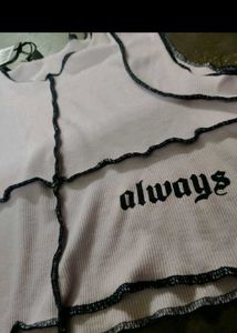 Lilac "always" Crop Top