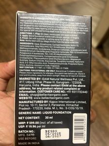 Combo BellaVita Sealed Foundation, Primer