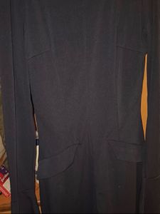 Black Faux Fur Camisole Top