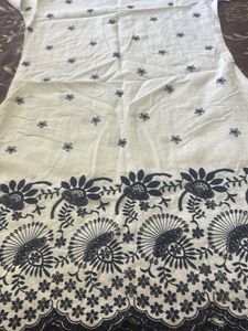 White Embroidered Tunic Dress