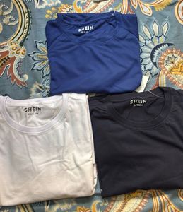 SHEIN Basic T-Shirts (Set of 3)