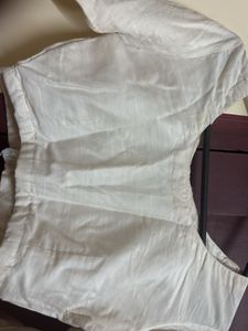 Elegant off white blouse