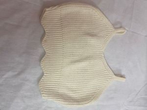 Cream Knitted Top