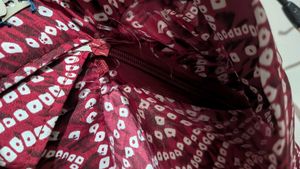 Bohemian Bandhani Print Maxi Skirt