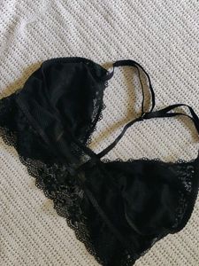 Lace Bralette and Panty Set