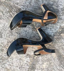 Block Strap Heels