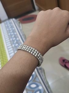 Sparkling Three-Row Bracelet