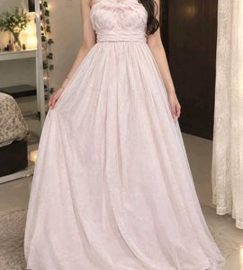 Elegant Pink Maxi Dress