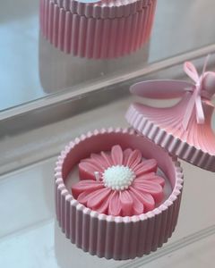 scented Daisy Candle Jar