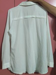 Classic White Button-Down Shirt
