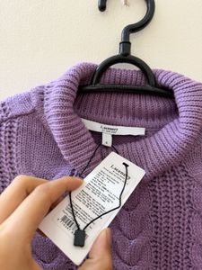 Vero moda Purple Knit Sweater