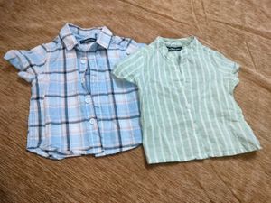 Baby Boys Shirts (2 Pack)
