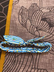 Flower Printed Hair Band