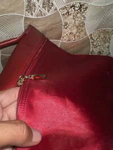 Chic Red Handbag