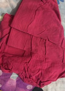 Pink Floral Kurta Set