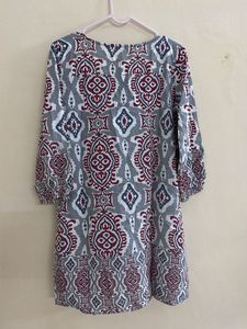 Stylish Indian Print Tunic Top