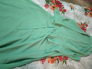 Elegant Mint Green Gown